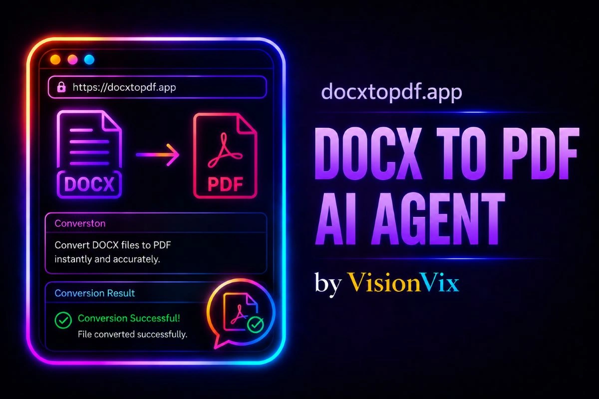 DOCX To PDF AI Agent logo