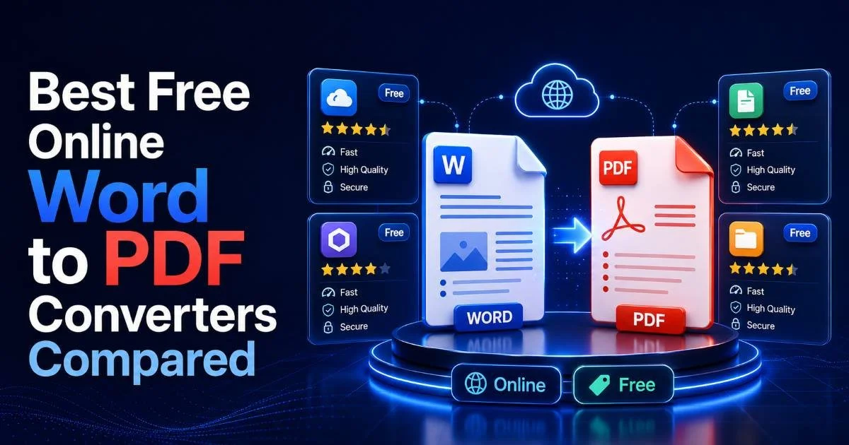 Best Free Online Word to PDF Converters Compared